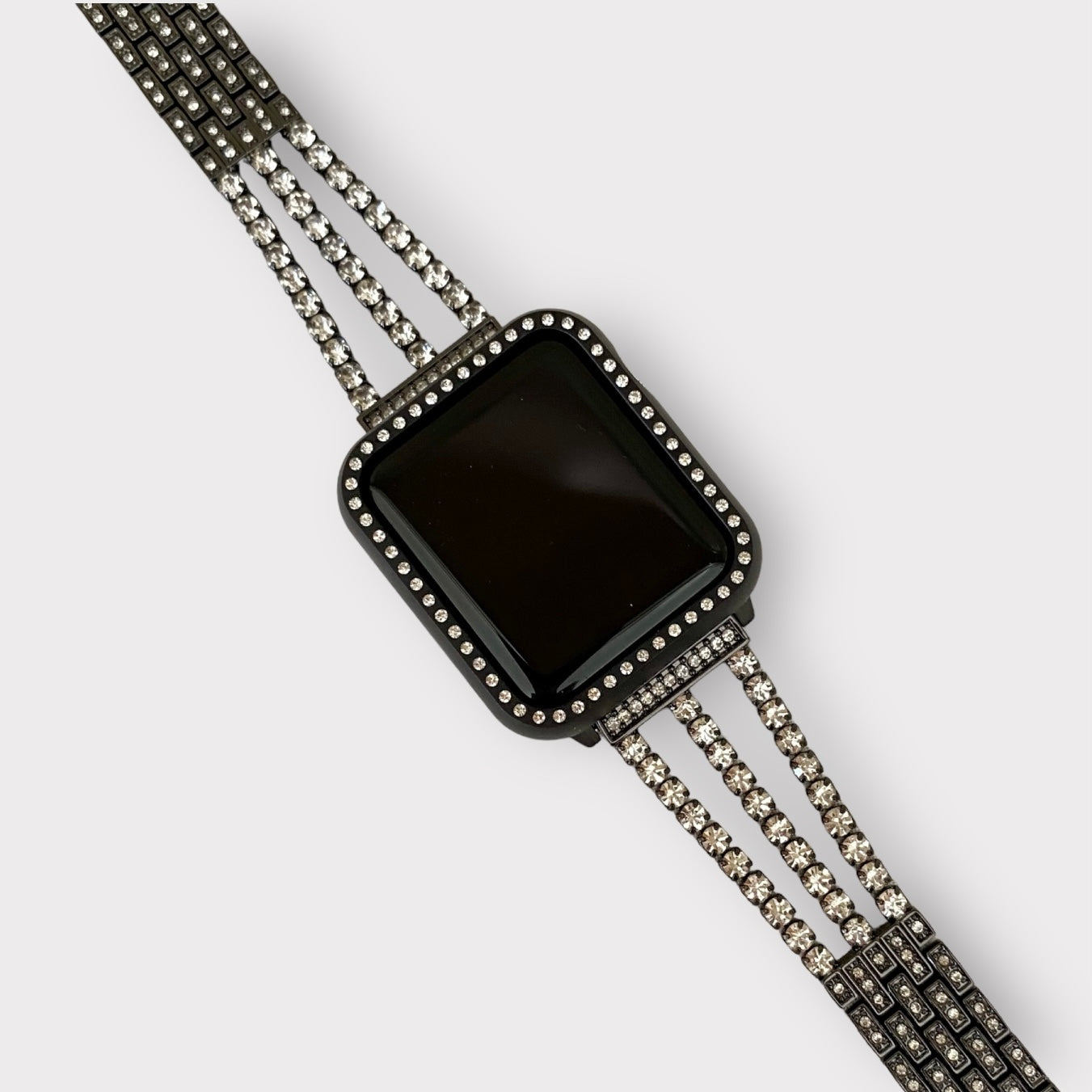 Luxury 3 Strand Rhinestone Apple Watch Band