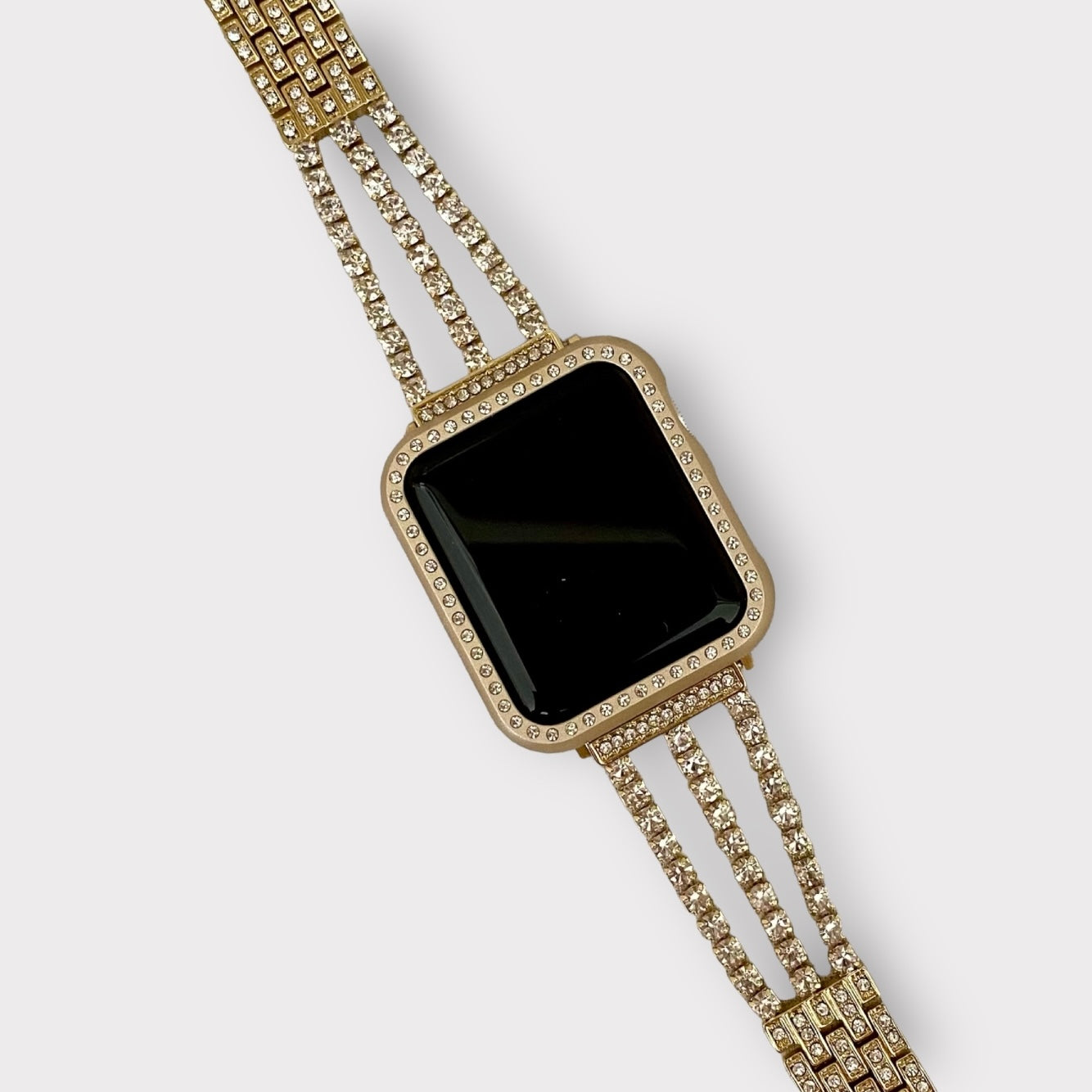 Luxury 3 Strand Rhinestone Apple Watch Band