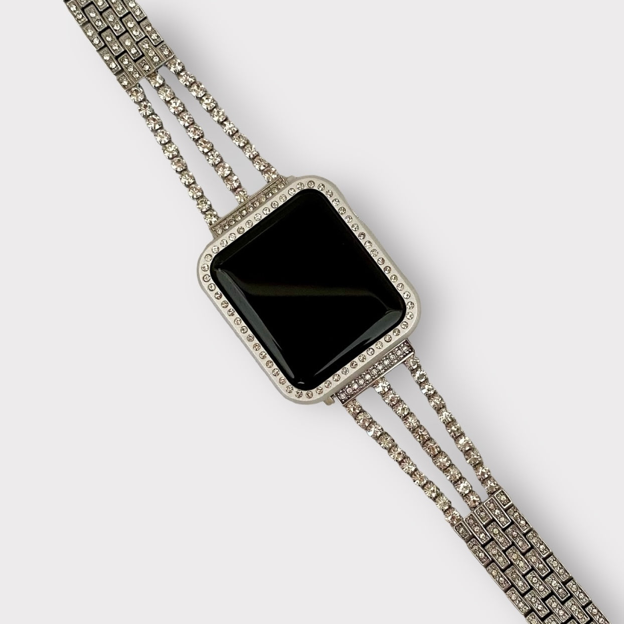 Luxury 3 Strand Rhinestone Apple Watch Band