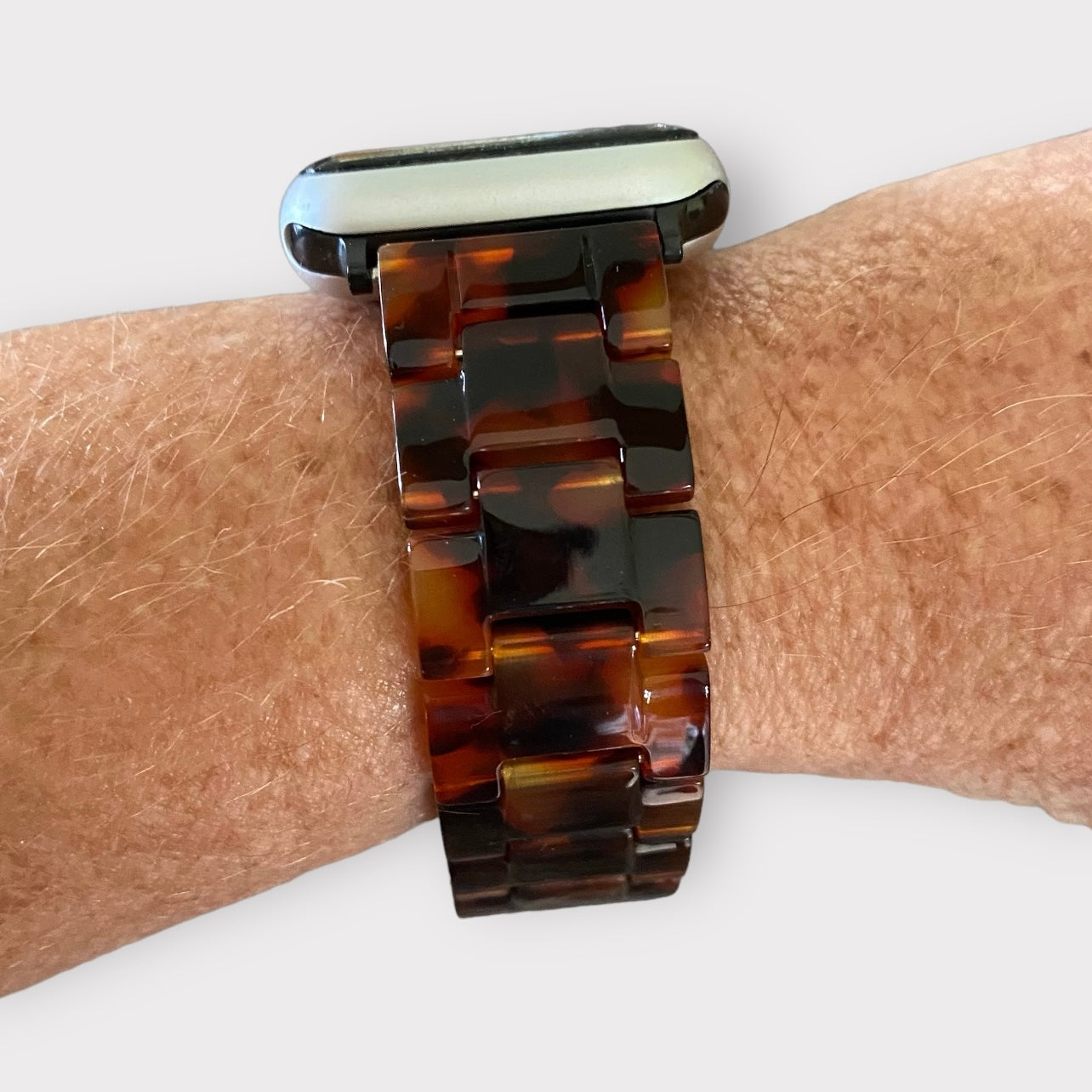 Apple Watch Resin Watchband With Adapter-Clasp Color Options