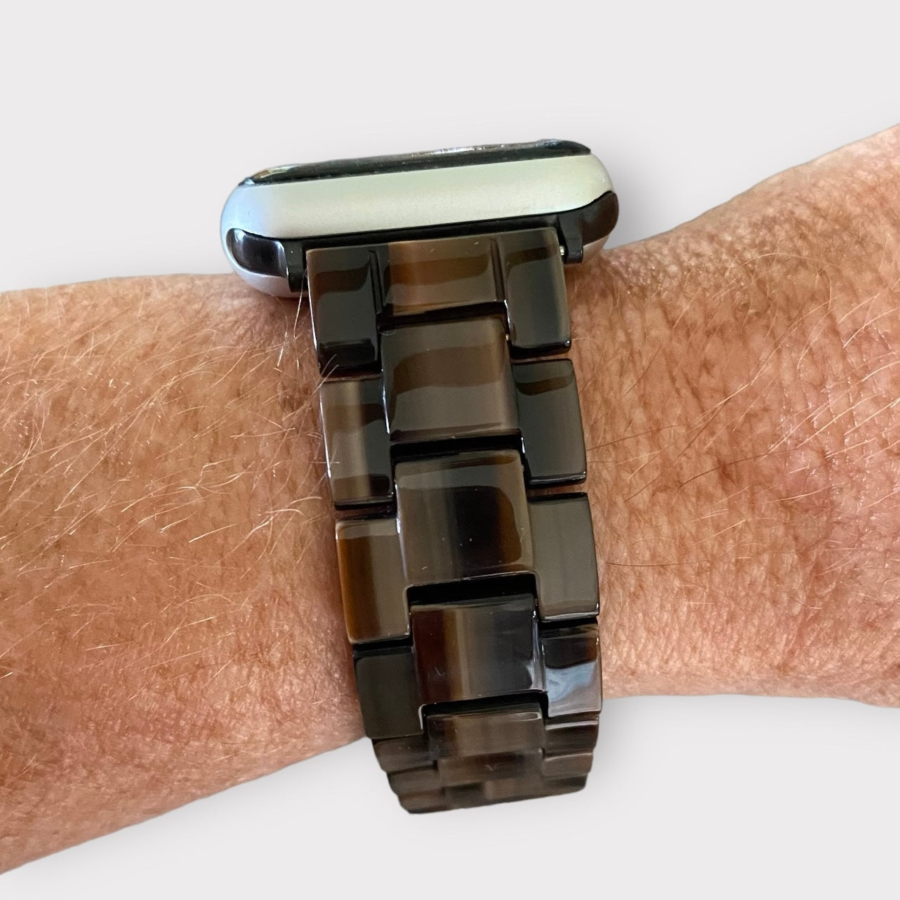 Apple Watch Resin Watchband With Adapter-Clasp Color Options