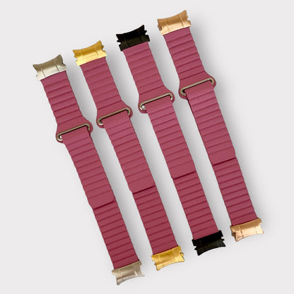 Samsung Galaxy Magnetic Genuine Leather Loop Watch Band Quality Plus Watchbands