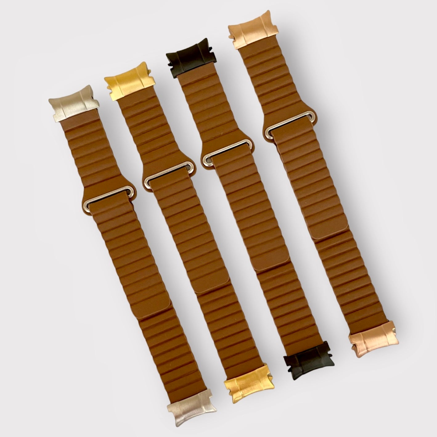 Samsung Galaxy Magnetic Genuine Leather Loop Watch Band Quality Plus Watchbands