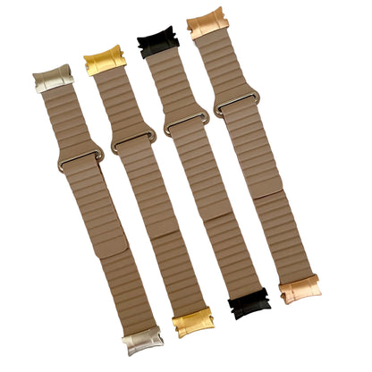 Samsung Galaxy Magnetic Genuine Leather Loop Watch Band Quality Plus Watchbands